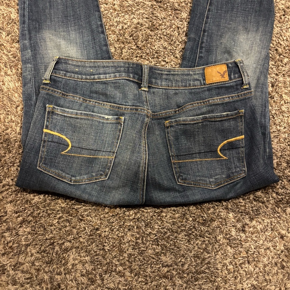 Women's American Eagle Boy Jean Blue Jeans